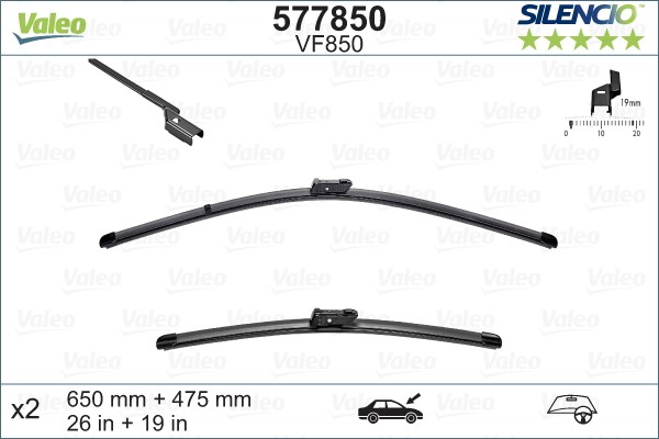 Wiper Blade Set G11 G12 7 Series