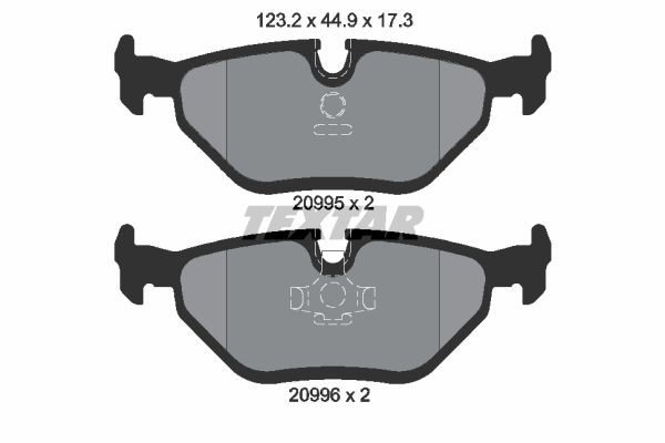 Rear Brake Pads E36 M3 Z3 M