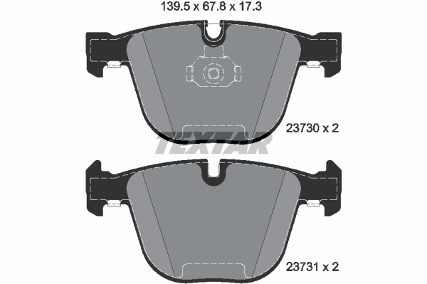 Rear Brake Pads E82 1M E90 M3 M5 M6