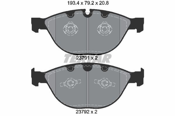 Front Brake Pads E60 E61 535d M5 M6