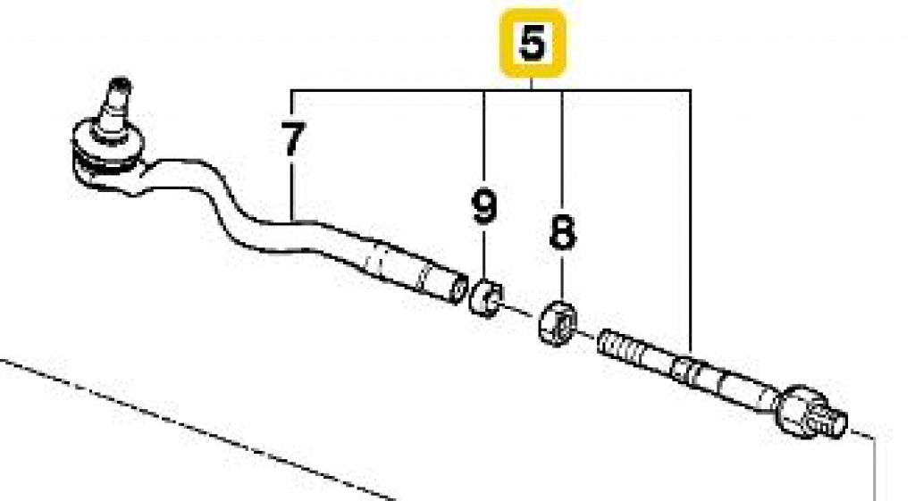 Steering Tie Rod E46
