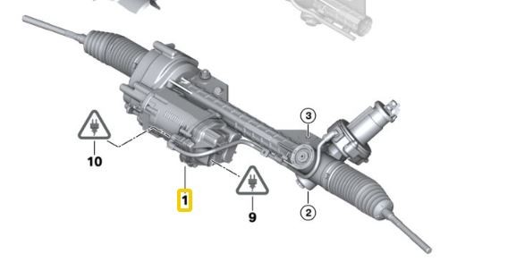 Electric Power Steering Rack E81 E82 E87 E88 E90 E91 E92 E93 X1 