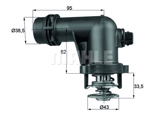 Thermostat E36 E46 Z3 1.9 M43