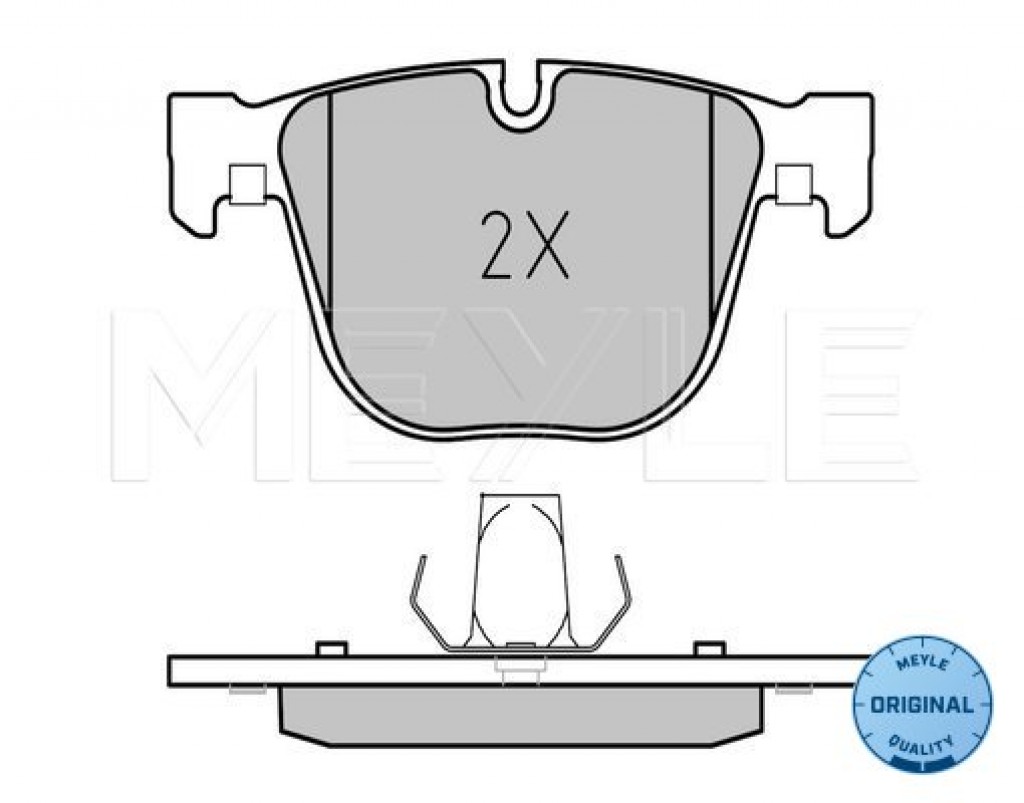 Rear Brake Pads F01 F02