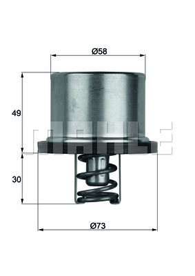 Thermostat E90 E92 M3 - E60 M5 - E63 M6