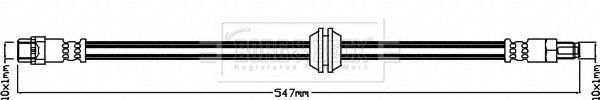 Brake Hose Front Mini R60 R61 Countryman Paceman