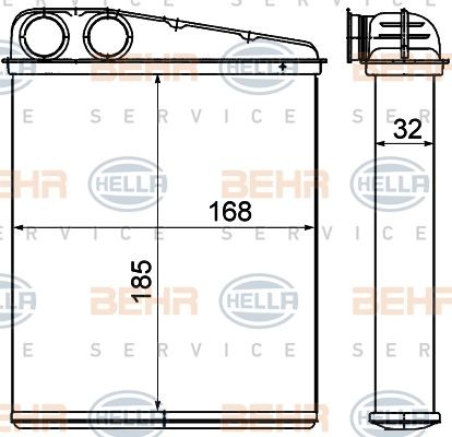 Heater Matrix R55 R56 R57 R58 R59 R60 R61