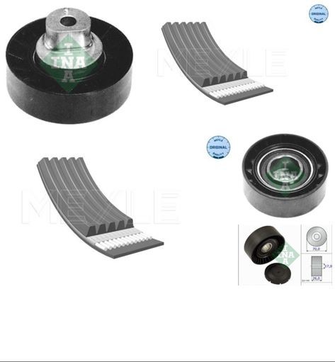 Drive Belt & Tensioner Pulley Kit E39 E46 E60 Z3 X3 X5 (Hydraulic Type)