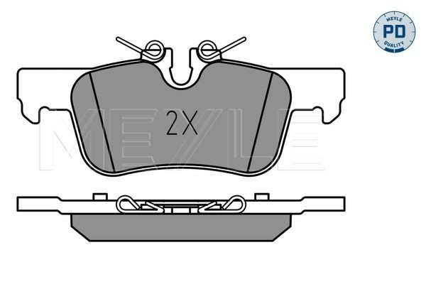 Rear Pads F40 F44 F45 F46 X1 X2 Mini F54 F60