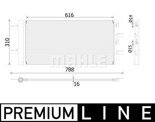 AC Condensor F40 F45 F46 X1 X2 Mini 