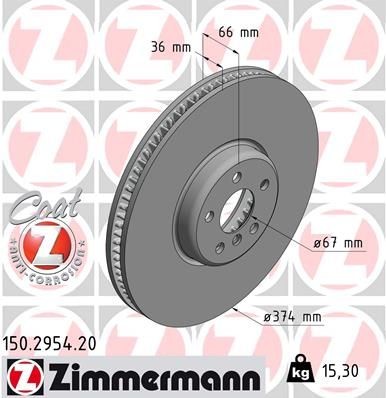 Front Brake Disc - Left G05 X5 G11 G12 G14 G15 G20 G30 G31 G32