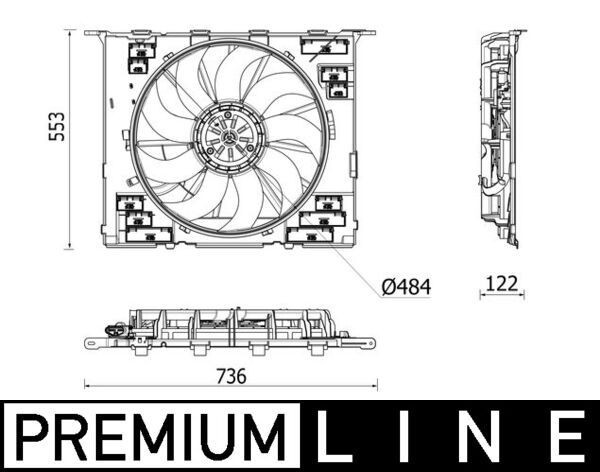 Radiator G30 G31 G11 G12