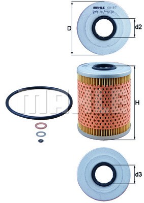 Oil Filter E36 E46 M3 Z3 M