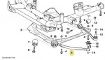 Front Radius Thrust Arm E53 X5