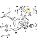 Upper Rear Wishbone E39 E60 E61