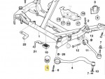 Front Radius Thrust Arm Bush E39