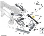 Rear Lower Track Control Wishbone Arm E81 E82 E87 E88 E90 E91 E92 E93 E84