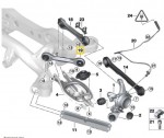 Guide Rod A Rear Track Control Wishbone Arm E81 E82 E87 E88 E90 E91 E92 E84