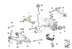 Rear Lower Suspension Guiding Link E53 X5