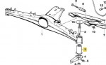 Rear Subframe Mounting E36 Compact & Z3