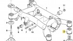 Rear Subframe Mounting E39 Saloon