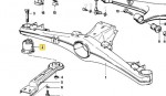 Rear Subframe Mounting E28 E24 E23