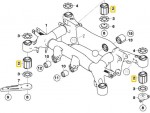 Rear Subframe Mounting E60 E61 E63 E64