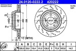 Rear Brake Disc 328X20 Right Hand E46 M3 Z4 M