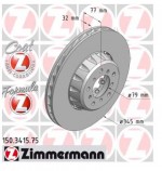 Front Disc Left 345x32 E39 M5