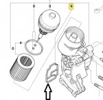 Oil Filter Housing Gasket M50 M52 M54