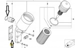 Oil Filter Housing Gasket M40 M42 M43 M44