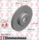 Front Brake Disc F20 F21 F22 F23 F30 F31 F32 F33 F34 F36 340x30