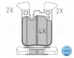 Rear Brake Pads F20 F21 F30 F31 - M Sport Brakes