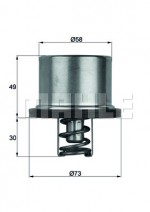 Thermostat E90 E92 M3 - E60 M5 - E63 M6