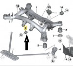 Front Diff Carrier Mount F20 F21 F22 F30 F31 F34 F36