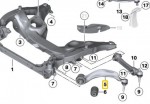 Front Tension Strut Arm Right F07 F01 F02