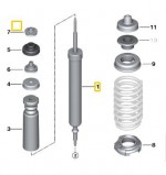 Rear Shock Absorber Repair Kit E90 E91 E92 E93 E81 E82 E87 E88 