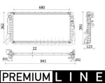 Radiator F40 F44 F45 F46 X1 X2 Mini