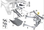 Rear Steering Arm Left G05 G06 G07 X5 X6 X7