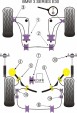 Front Lower Wishbone Rear Bush Eccentric Offset